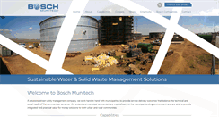 Desktop Screenshot of boschmunitech.co.za